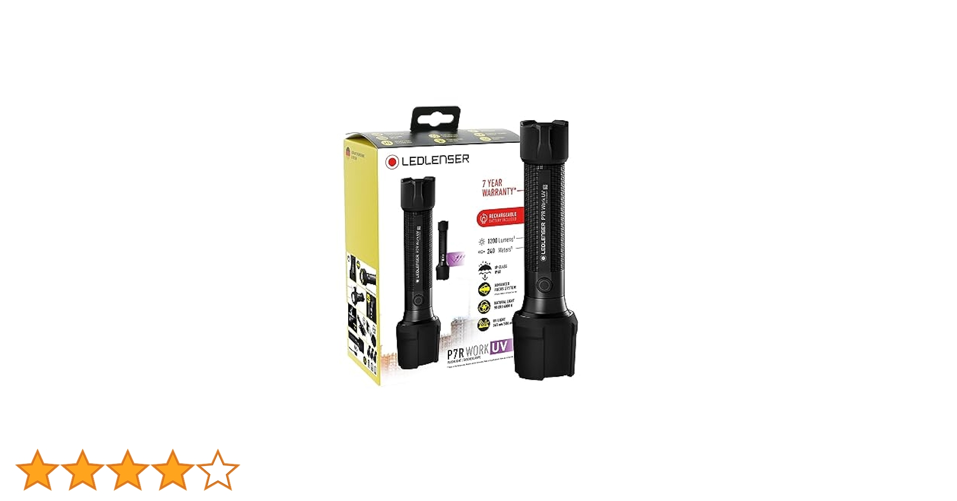 Amazon | Ledlenser(レッドレンザー) P5R Work LEDフラッシュ